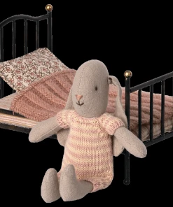 Maileg Vintage Bett Maus Anthrazite