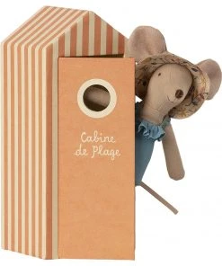 Maileg Cabina De Playa Con Mamá